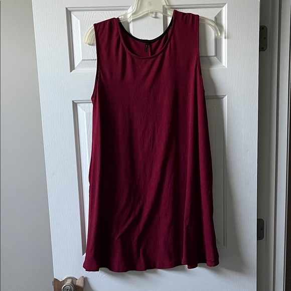 emma rose Dresses & Skirts - Emma Rose Sleeveless Burgundy Dress